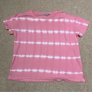 Rails Women’s Roman Tie-Dye T-Shirt in Pink Waves